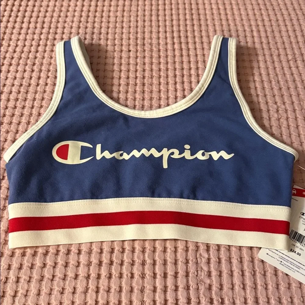 NWT Champion Blue and Green Sports Bra Bundle Size XS